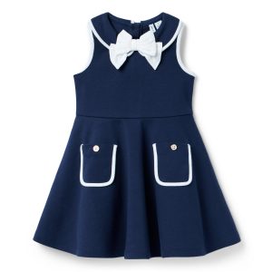 The Classic Bow Ponte Dress