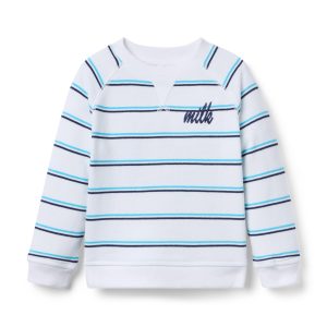 Milk Bar x Janie and Jack Striped Sweatshirt