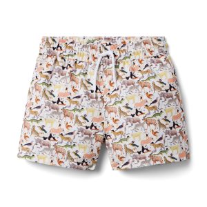 Quey 2 Recycled Swim Trunk Made With Liberty Fabric