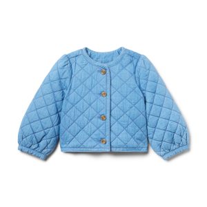 The Chambray Quilted Jacket